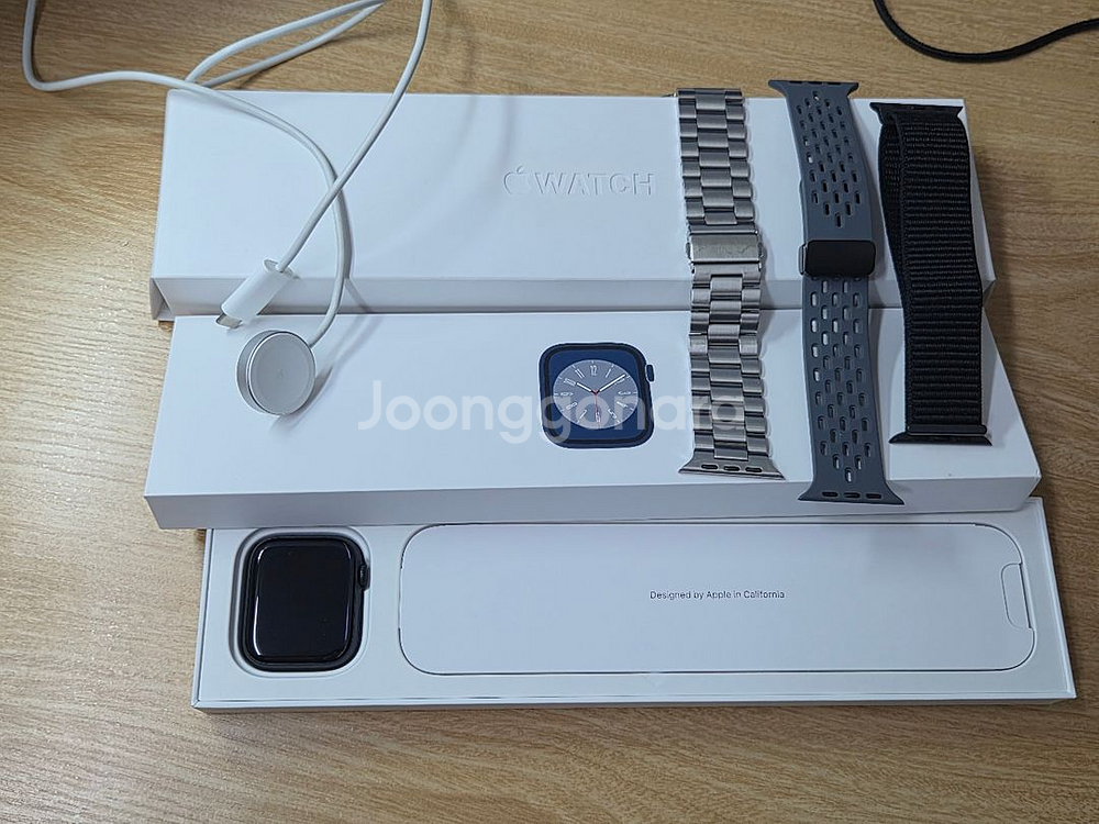 (s급) 애플워치8 45mm 셀룰러 배터리성능96--0