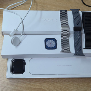 (s급) 애플워치8 45mm 셀룰러 배터리성능96