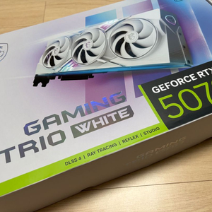 MSI 지포스 RTX 5070 Ti 게이밍 트리오 OC 화이트 미개봉