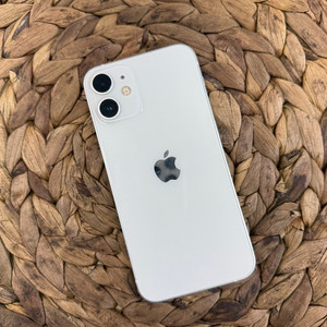 18만원(자급제)아이폰12미니 화이트 128G 미파손 가성비 단말기 검수완료