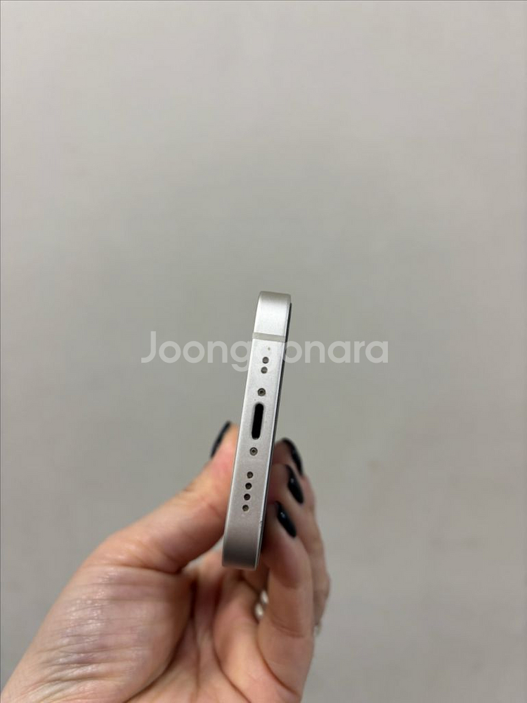 (부산중고폰) 아이폰13미니 화이트 128기가 공기계 판매해요--4