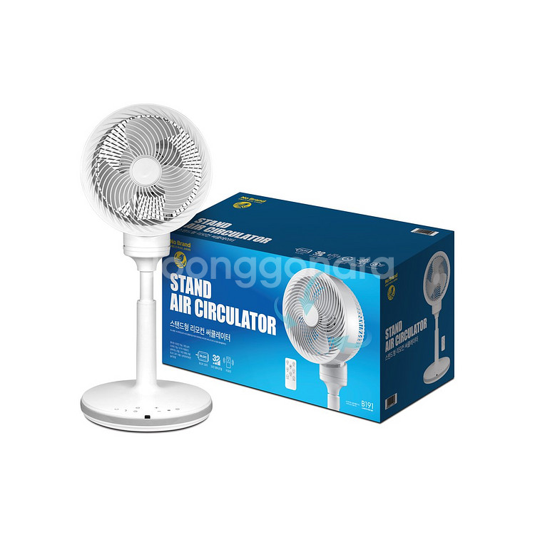 이마트 스탠드형 에어 써큘레이터 FN401R 리모컨--2