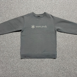 스노우피크 키즈 기모 맨투맨 140