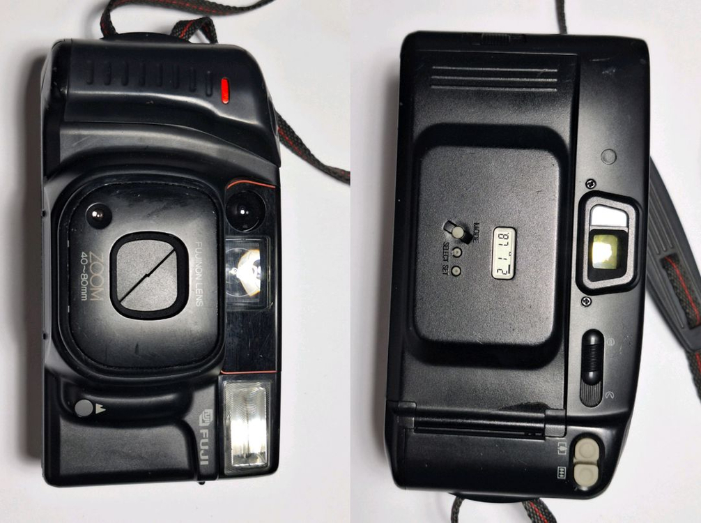 Fujifilm Cardia zoom 800 후지 카르디아 줌 800 Date 필름카메라/ 빈티지 레트로 로모 앤틱--3