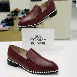 슈콤마보니 펄 장식 로퍼