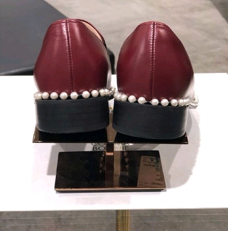 슈콤마보니 펄 장식 로퍼--2