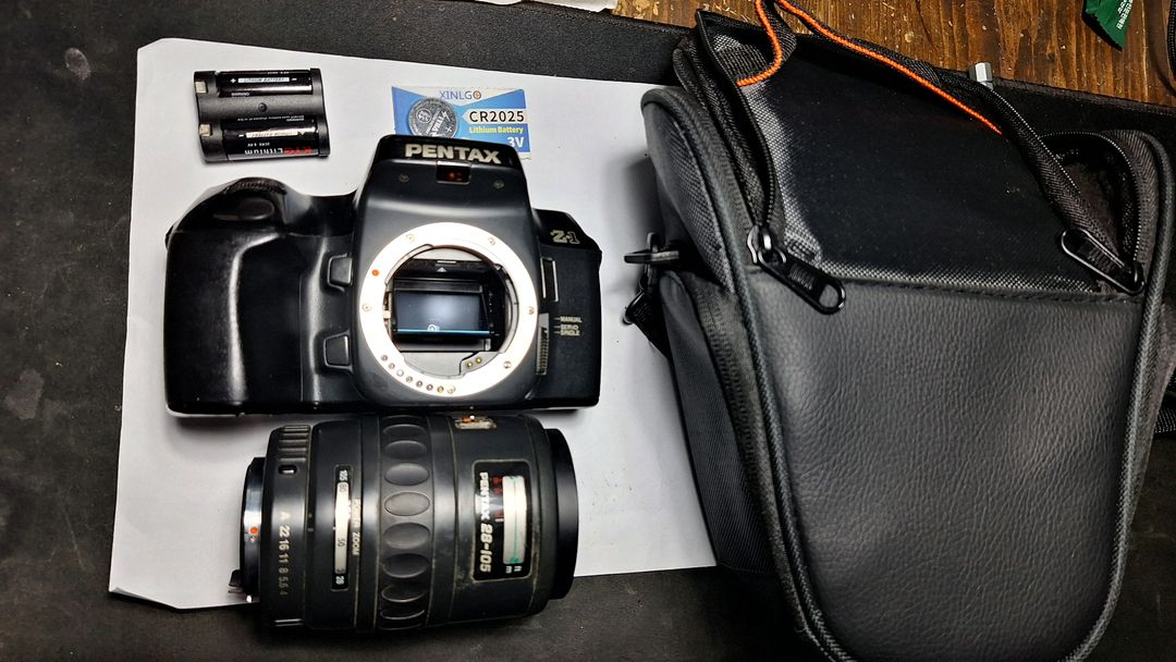 펜탁스Z-1+28-105렌즈+가방 하이엔드 필름카메라 빈티지 레트로 로모 앤틱 y2k 일본 감성 필카 촬영 사진--1