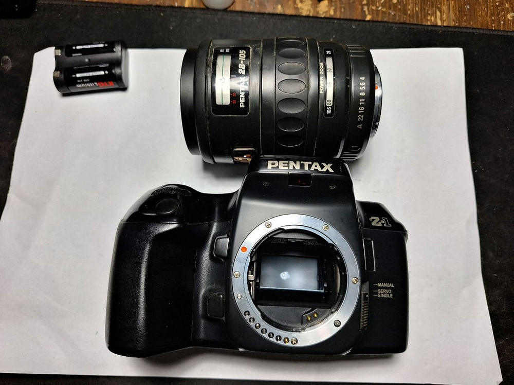 펜탁스Z-1+28-105렌즈+가방 하이엔드 필름카메라 빈티지 레트로 로모 앤틱 y2k 일본 감성 필카 촬영 사진--2