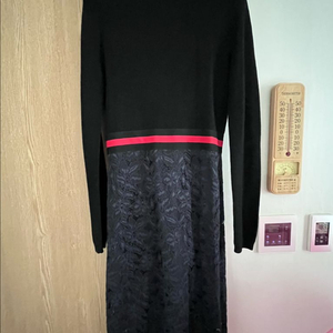 시슬리 블랙 롱 원피스