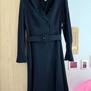 잇미샤더블브레스트 코트 원피스