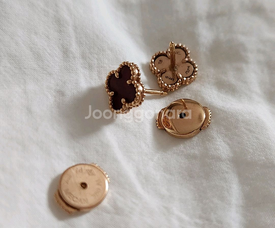 반클 스윗 커넬리언 귀걸이(18k 로즈골드 제작)--1