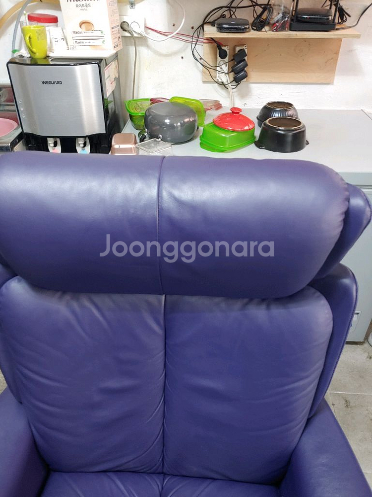 가죽 리클라이너 의자 보시고 저렴히( 유료배송가능)--1