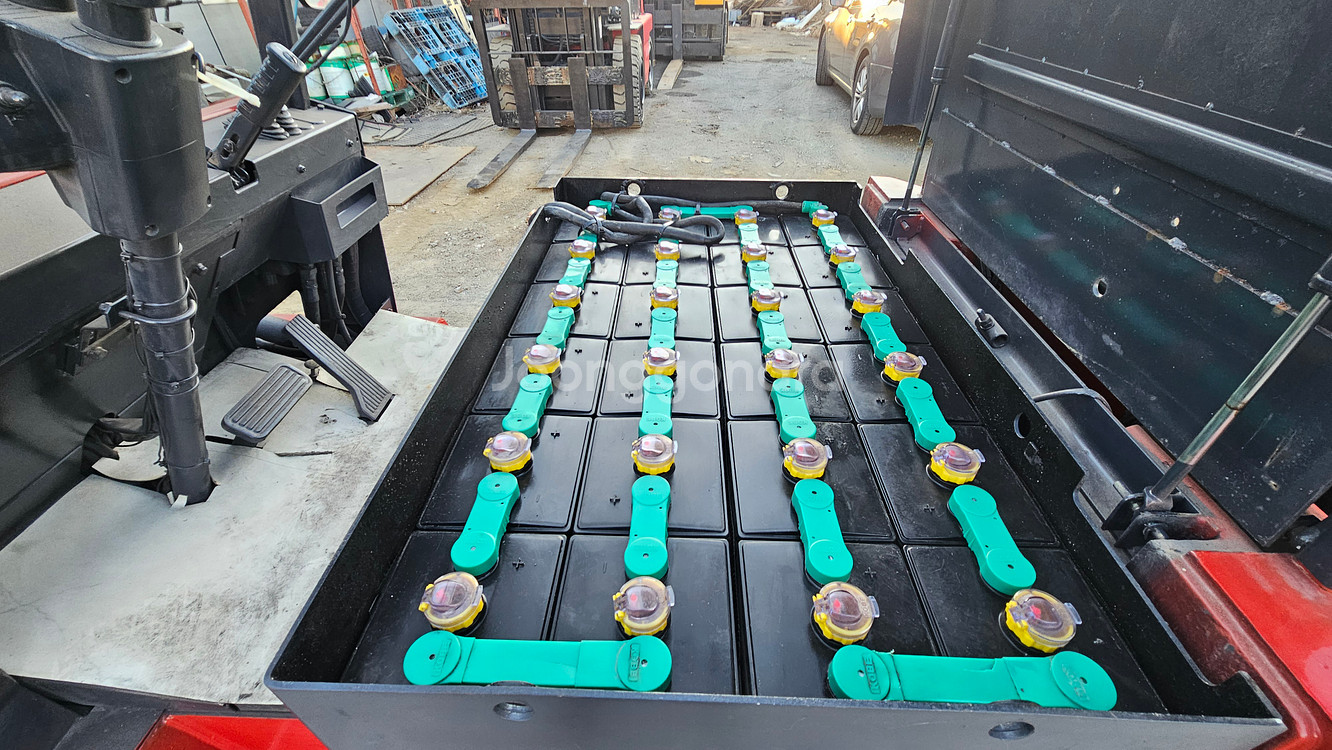 가성비좋은 니찌유 좌식1.5톤 전동지게차 삼단인상4.5m 650만--4