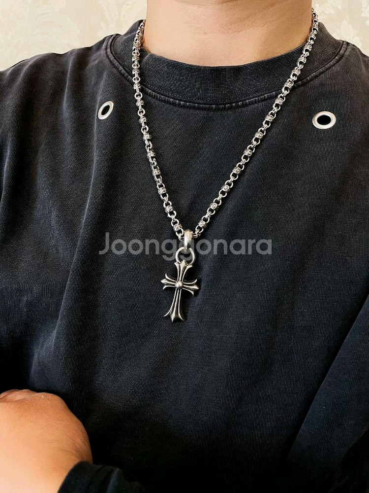 크롬하츠 패션 목걸이--3