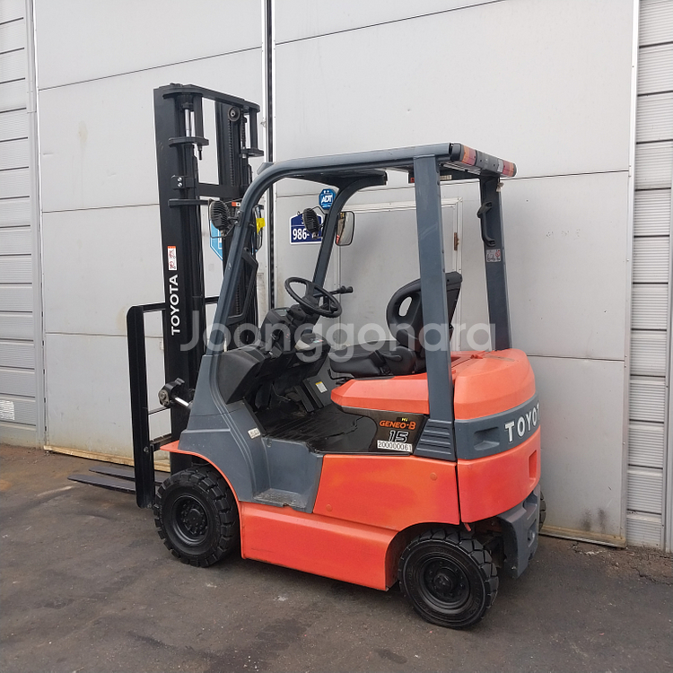 도요다 전동지게차 1.5톤 2단4000MM 7FB15--0