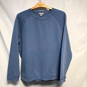 [L] COS 코스 오버사이즈 맨투맨 티셔츠 블루, 스웨트셔츠 #AH