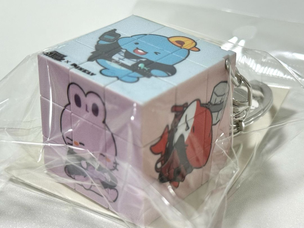 잠뜰 미수반 전시회 30만원 특전 큐브키링 이미지