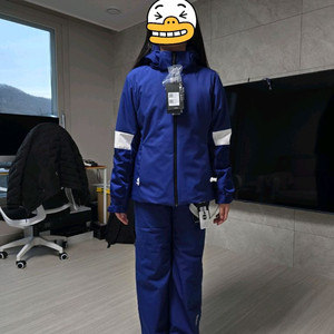 콜마 주니어 스키복세트ㅡ새옷