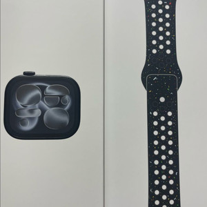 애플워치11 42mm 제트블랙 미개봉