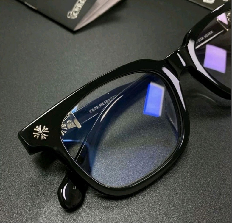 (새상품)크롬하츠 콕스 어커 블랙실버 안경 남녀공용 이미지