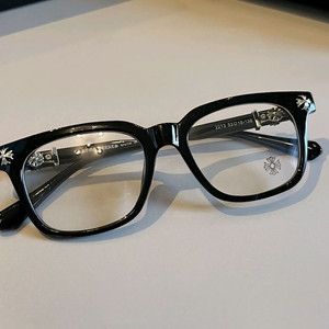 (새상품)크롬하츠 콕스 어커 블랙실버 안경 남녀공용 이미지