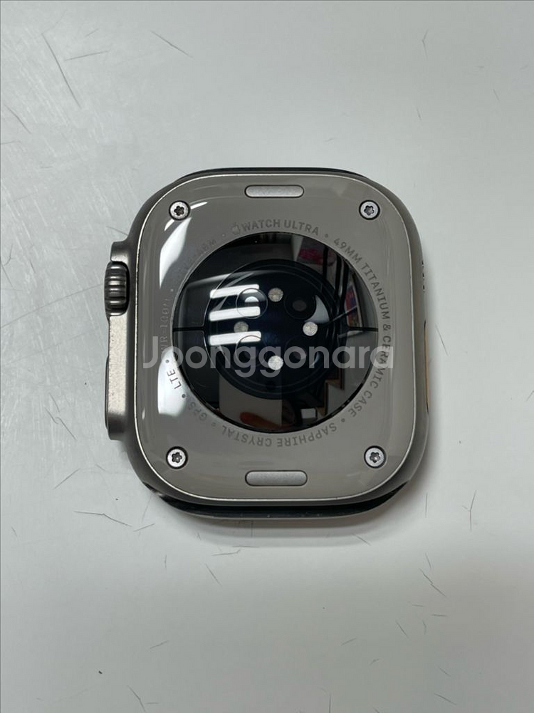 S급 ) 애플워치 울트라 49mm 티타늄 블랙/그레이 트레일루프--3