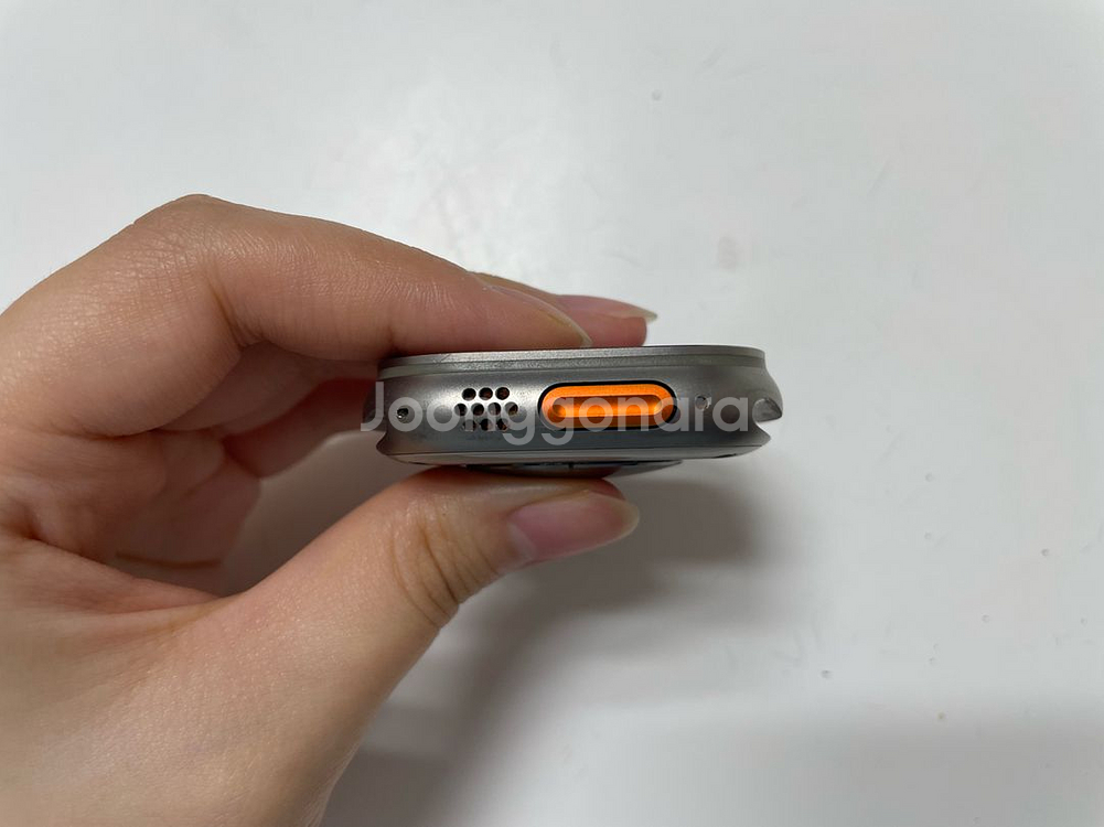 S급 ) 애플워치 울트라 49mm 티타늄 블랙/그레이 트레일루프--7