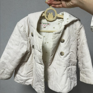 봉쁘앙 코듀로이 자켓 솜 패딩 2y 반택포