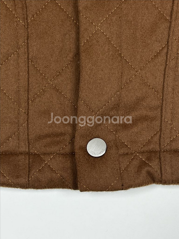 콜롬보 캐시미어 100% 패딩조끼 56(국내105)--3