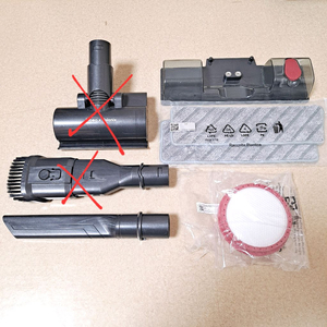 디베아 청소기 틈새노즐 브러쉬 침구헤드 물걸레 키트 필터 악세사리 부품