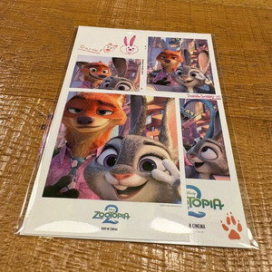 주토피아2 네컷+폴라로이드