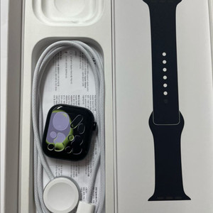 애플워치10셀룰러 42mm 제트블랙 SS급