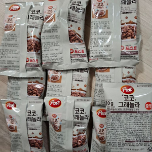 Post 코코 그래놀라 씨리얼 30g 10봉지(30봉지~~8,000원)