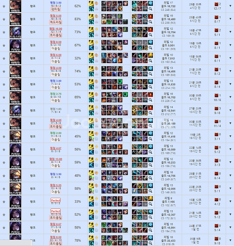 리그오브레전드 롤 LOL 맡김 강의 듀오--5