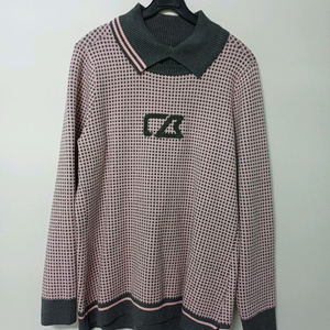 여성 커터앤벅 골프 방풍 울니트 (스판100)