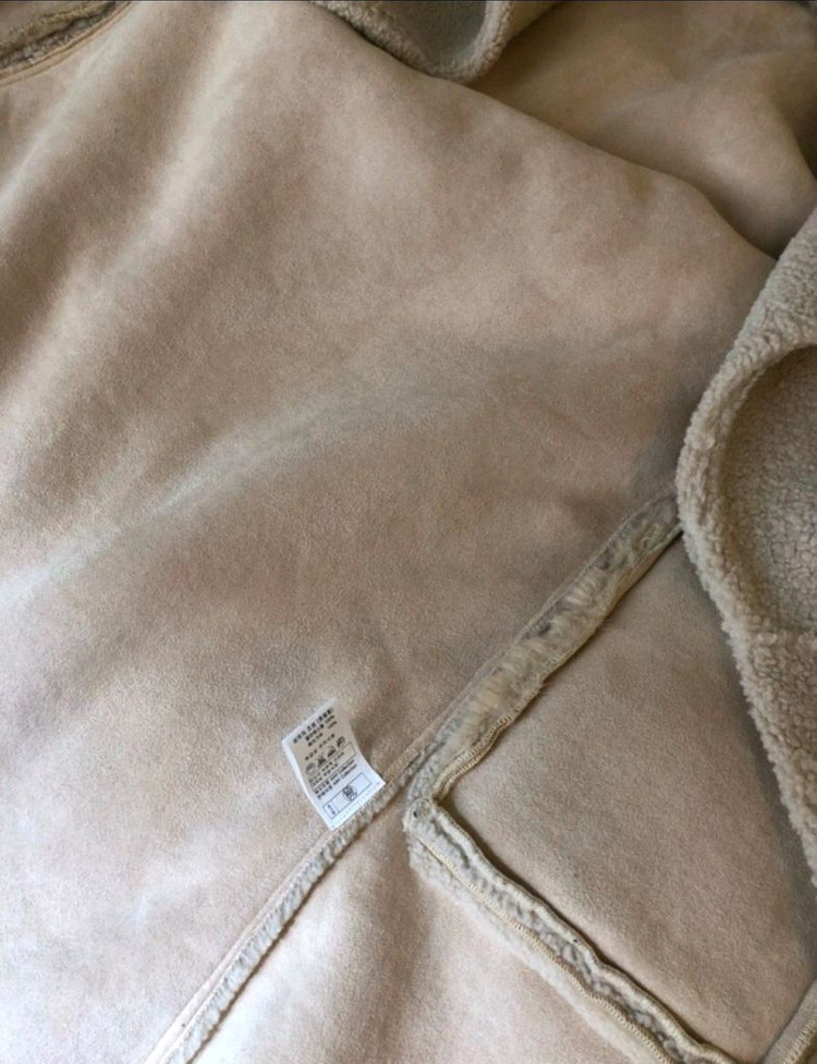 아브컬렉션 에코퍼 무스탕 조끼 블랙 여성 베스트 이미지