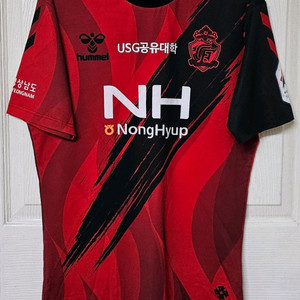 [2XL] K리그 경남FC 험멜 2022 홈 유니폼(우주성) 이미지