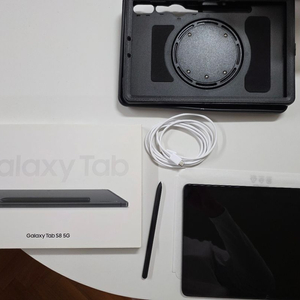 갤럭시 탭 S8 램12g 용량256g 5G 풀박스 팝니다