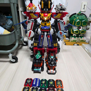 파워레인저 엔진포스(염신전대 고온쟈) DX 엔진킹 G12 팝니다