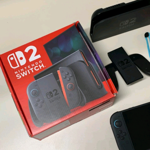 닌텐도스위치2 + 동물의숲 칩