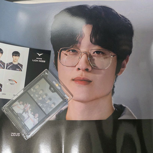 lck 사진전 한화 제우스 세트팝니다