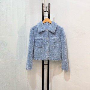 list 뽀글이 플리스 똑딱 크롭자켓 퍼자켓 3983