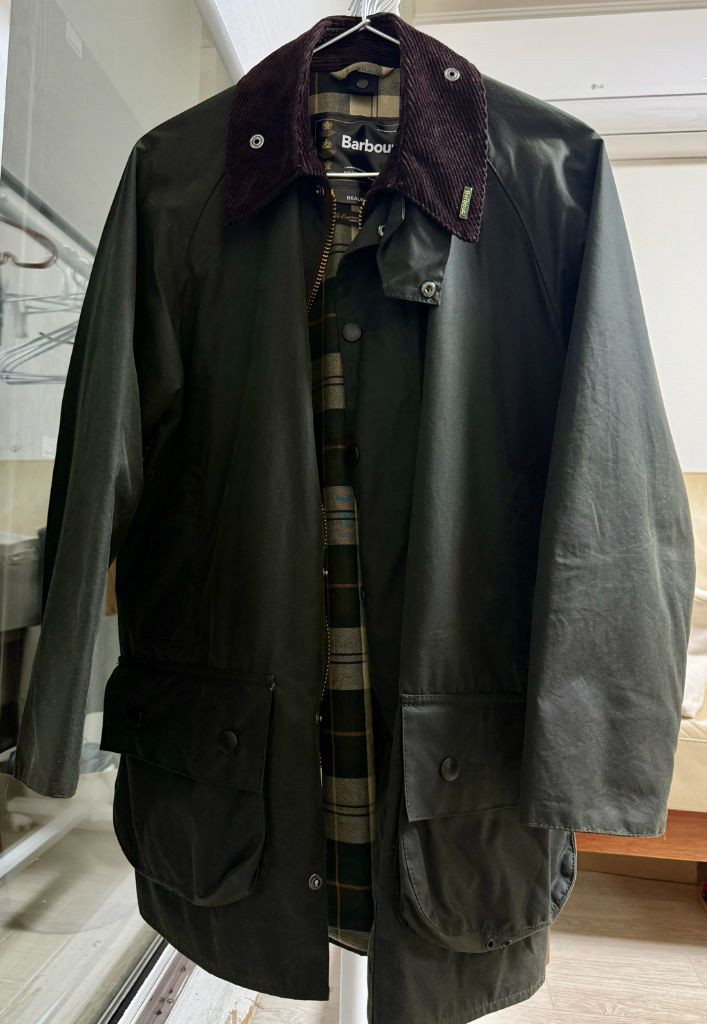 바버 뷰포트 왁스자켓 38사이즈 이미지