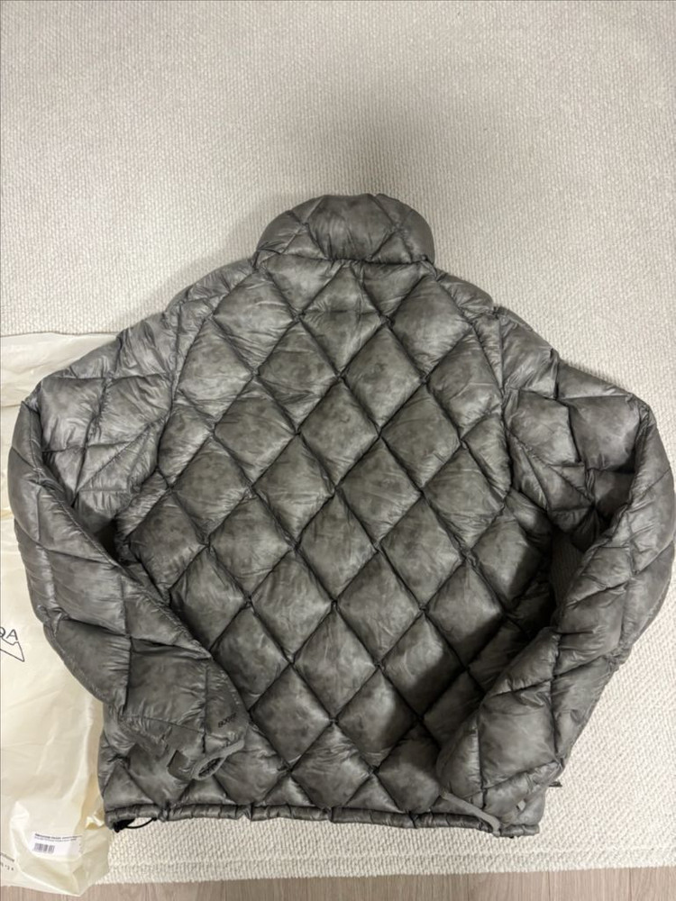 ROA 로아 패딩 점퍼 Nuna 800 Fill Power Hooded Down Jacket Silver--3