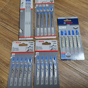 미사용 보쉬 직소날 일괄 판매해요