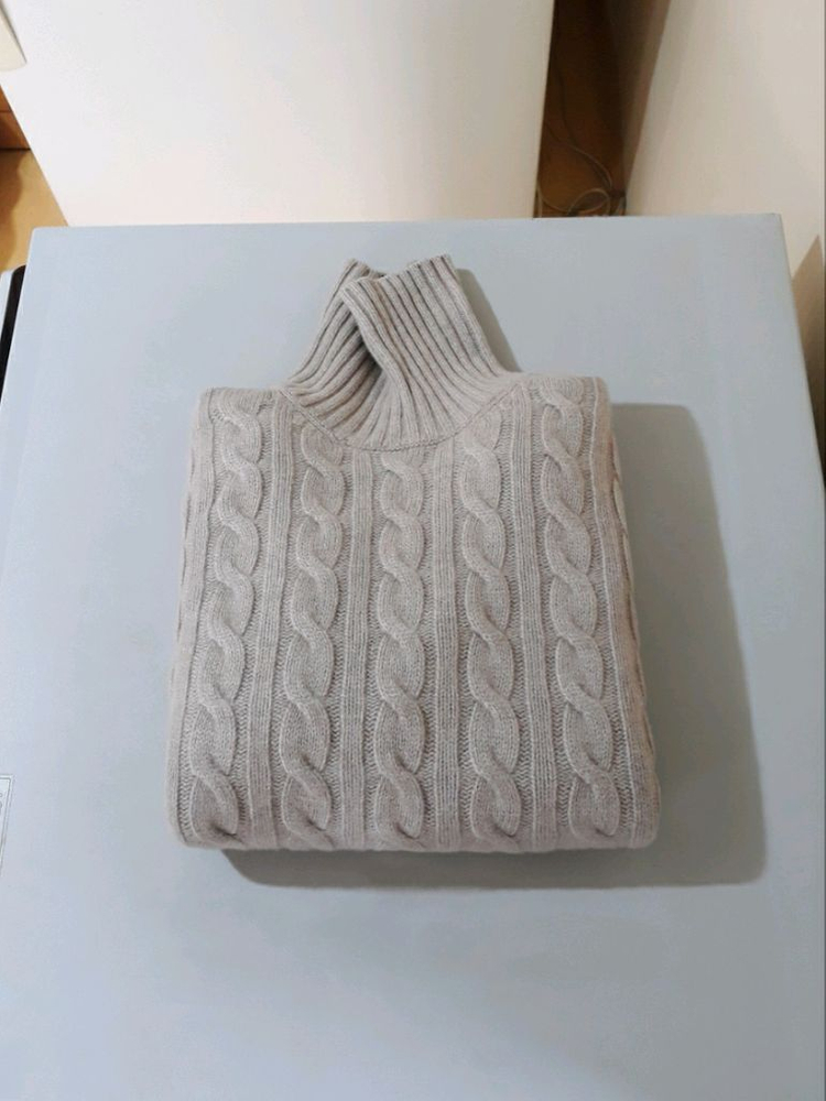 [판매완료] 베르노 터틀넥 니트 L (100-105)--0