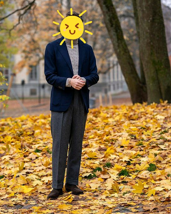 [판매완료] 베르노 터틀넥 니트 L (100-105)--5