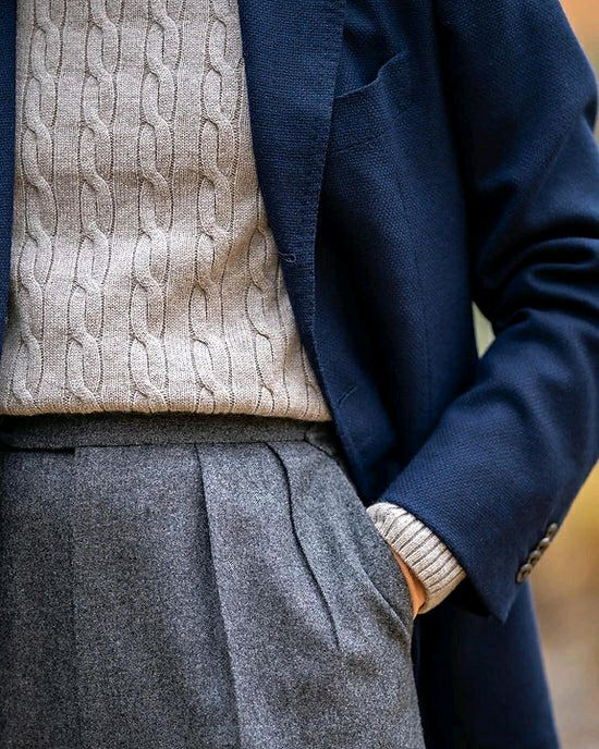 [판매완료] 베르노 터틀넥 니트 L (100-105)--6