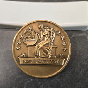 1990 미국 Wilmington Coin Club 전직 회장 기념 메달 | 중고나라 - 안심되는 중고거래