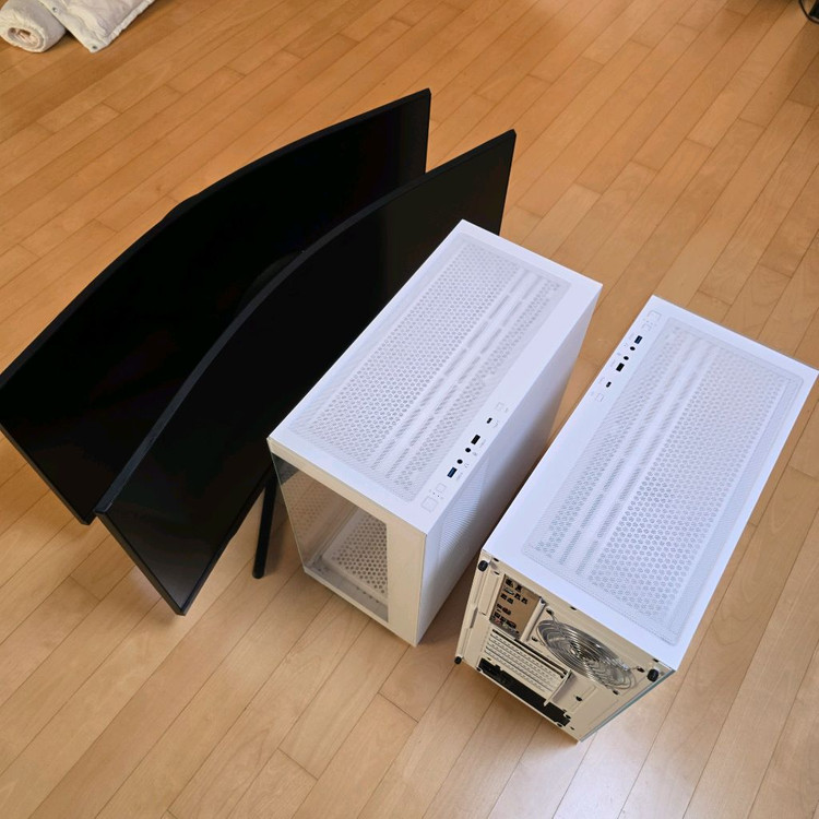 조립 PC 본체 모니터세트 rtx5070 이미지